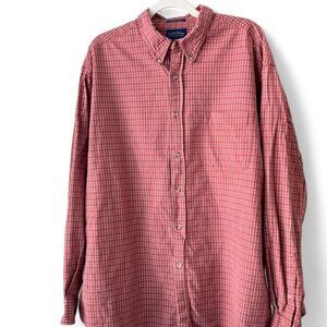 Club Room Plaid Button Up Shirt